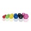 Rubber Coated Metal Dumbbells 2 x 3kg Carousel 1