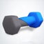Rubber Coated Metal Dumbbells 2 x 3kg Carousel 2