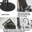 Gamepad Storage Rack Desktop Headphone Storage Rack - 3 Floors Black Carousel 4