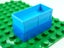 ®™DUPLO - Dark Azure Animal Feeding Trough, Straight Sides ~Retired 2018~ Carousel 5