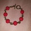 BEAUTIFUL VINTAGE CINNABAR BEAD BRACELET with Secure Hardware (MC) Carousel 10