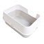 semi enclosed litter box Cat Litter Box Extra Large Semi Enclosed Splash Proof Carousel 4