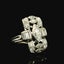Antique Art Deco Platinum1.30ctw Marquise and Baguette Diamond Dinner Ring Carousel 4