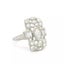 Antique Art Deco Platinum1.30ctw Marquise and Baguette Diamond Dinner Ring Carousel 5
