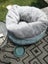 Pet 3pce combo: neck cone, Anko fleece bed, cat or dog food bowl Carousel 3