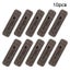 10pcs PU Leather Labels Tags Handmade Labels Made With Love DIY Clothes Hats Carousel 1