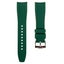 Curved End Rubber Watch Band for Seiko SKX - Light Green (2418) Carousel 3
