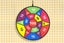 72CM Large Dart Board For Kids With 12 Sticky Balls Double-Sided Dart Board Game Carousel 2
