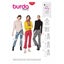 Burda Pattern 6152 Misses' Flared Trousers or Pants 34-44 Carousel 1