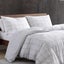 Kenneth Cole Holden Grid Quilt Cover Set Grey King 3pce Carousel 2