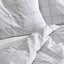 Kenneth Cole Holden Grid Quilt Cover Set Grey King 3pce Carousel 3