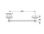 ESSENTIALS TOWEL RAIL 450MM - CHROME Carousel 2