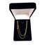 10k Yellow Gold Round Rolo Link Chain Necklace, 1.9mm Carousel 4