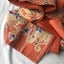 Vintage Japanese Woven Silk Floral Kimono Obi Belt Old Textile Wall Art Carousel 17