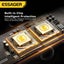 Fast Car Charger 120W Display (USB-A + USB-C) Essager Carousel 5