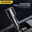 Fast Car Charger 120W Display (USB-A + USB-C) Essager Carousel 6