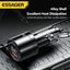 Fast Car Charger 120W Display (USB-A + USB-C) Essager Carousel 7