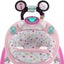Bright Starts Disney Minnie Mouse Foldable Baby Walker w Music & Play Toys 6m+ Carousel 6