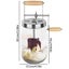 Homemade Churner Manual Butter Maker Food Mixer Glass+silicone 1000ml/1500ml ... Carousel 1