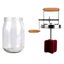 Homemade Churner Manual Butter Maker Food Mixer Glass+silicone 1000ml/1500ml ... Carousel 2