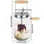 Homemade Churner Manual Butter Maker Food Mixer Glass+silicone 1000ml/1500ml ... Carousel 4