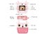 Instant Camera Dual Camera Print Cam 1080P Video Recorder Digital Camera Pink Carousel 3
