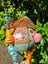 Singing in the Rain. Wooden handpainted frog by Cushla Carousel 2