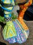 Singing in the Rain. Wooden handpainted frog by Cushla Carousel 9
