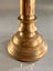 Heavy Solid Brass Candle Holder with Maker's Mark Carousel 4