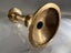 Heavy Solid Brass Candle Holder with Maker's Mark Carousel 2