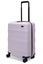 Explorer Luna-Air 55cm Hardside USB Carry-On Suitcase Lilac Carousel 1