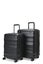 Explorer Luna-Air 55cm & 63cm Hardside Luggage Set Black Carousel 1
