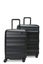 Explorer Luna-Air 55cm & 63cm Hardside Luggage Set Black Carousel 2