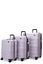 Explorer Luna-Air 55cm, 63cm & 74cm Hardside Luggage Set Lilac Carousel 1