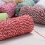 NEW 0.2CMx100M DIY Cotton Rope Cotton Thread Hand-woven Gift Packaging Rope Carousel 5