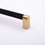 KT&CO Kitchen drawer handles matte black Brass Vaucluse Carousel 6