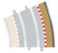 Scalextric C8238 Radius 4 Curved Outer Borders Carousel 1