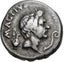 The Pompeians Sextus Pompey AR Silver Denarius 37 - 36 BC. RSC 17 Carousel 1