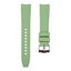 Curved End Rubber Watch Strap for Omega Speedmaster Moonwatch - Silver Snoopy... Carousel 14