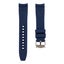 Curved End Rubber Watch Strap for Omega Speedmaster Moonwatch - Silver Snoopy... Carousel 3