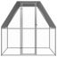Outdoor Chicken Cage 2X2x2 M Galvanised Steel Poultry Cages Carousel 3
