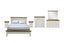 NOTTINGHAM Solid Oak Wood Bed Frame (White) - 4PC Super King Carousel 1
