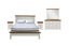 NOTTINGHAM Solid Oak Wood Bed Frame (White) - 4PC Super King Carousel 3