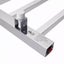 Heated Towel Rail 7 Bars 800x400x120mm Carousel 7