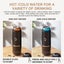 Electric Portable Maker Compatible with NS Pods and Ground Coffee 19 Bar 100W... Carousel 6