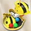Clumsy Bumblebee Multifunctional Board Game Puzzle Fishing Toys Little Girl B... Carousel 6