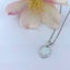925 Sterling Silver Crystal Opal Necklace "Camilla" (White) Carousel 5