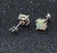 925 Sterling Silver Opal Stud Earrings "Lurelle" (White) Carousel 6