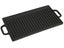 50cm Cast Iron Steak Hotplate Reversible Grill & Griddle BBQ Hot Plate Carousel 1