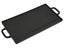 50cm Cast Iron Steak Hotplate Reversible Grill & Griddle BBQ Hot Plate Carousel 2